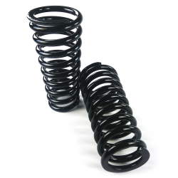 Tapered Coil Over Spring Set for GM - 10” 700 lbs 2.5” ID Flat x 3.5” ID Flat - Part Number: HEXSPRTC10G