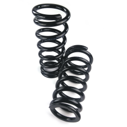 Tapered Coil Over Spring Set for GM - 10” 500lb 2.5”I D Flat x 3.5”ID Pigtail - Part Number: HEXSPRTC10D