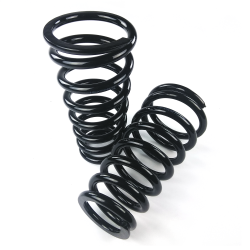 Tapered Coil Over Spring Set for GM - 10” 700 lbs 2.5” ID Flat x 4.1” ID Flat - Part Number: HEXSPRTC10J