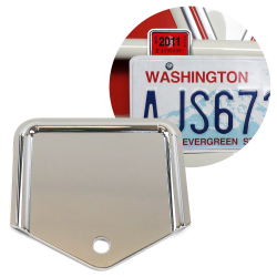 Universal License Plate Inspection Expiration Sticker Plate - Renewal Year Tag - Part Number: VPALPT023