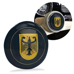 VW Volkswagen Deutschland Horn Button Insert Bug 56 - 59 Bus 55 - 67 Ghia 56-57 - Part Number: VPAHB03