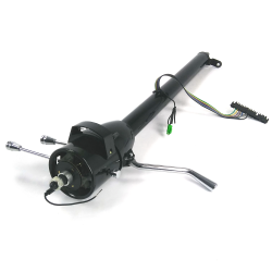 33" Black Steering Column Automatic with Gear Indicator Window & Shifter - Part Number: HEXSTCOL1B