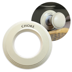 Magnetic Choke Switch (CHOKE) Trim Ring Cover (Ivory) For VW Beetle - Part Number: LABTRC04IV
