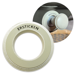 Magnetic Choke Switch (ERSTICKEN) Trim Ring Cover (Ivory) For VW Beetle - Part Number: LABTRC07IV
