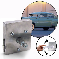 Power Window Crank Handle Switch Billet Aluminum GM 1950 & Up Car Truck Hot Rod - Part Number: AUTEWS1