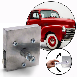 Electric Power Window Crank Handle Switch Billet Aluminum 1939-1949 Chevrolet - Part Number: AUTEWS4