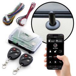 Autoloc Universal Remote Control Keyless Entry System with 4, 5, 6, or 8 Channel - Part Number: 10016572