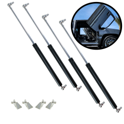 Lambo Vertical Upright Door Hinge Gas Stut Lift Assist Kit w/ Brackets Car/Truck - Part Number: AUTUDSSHX
