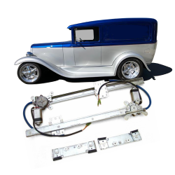 Autoloc Power Window Kit for 1931 Model A Delivery Woody Panel Truck Town Car
 - Part Number: AUTA33B37