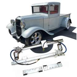 Flat Glass 12 Electric Power Window Conversion Kit for 1932 Model B Pickup
 - Part Number: AUTA33B56