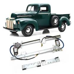 Autoloc Flat Glass Power Window Conversion Kit for 1947 Ford Pickup Truck Panel
 - Part Number: AUTA33C14