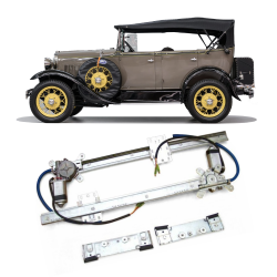 2 Door Flat Glass Electric Power Window Conversion Kit for 1930 Model A Phaeton
 - Part Number: AUTA33B1A