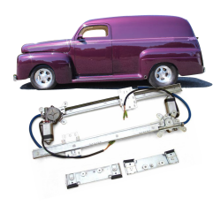 Autoloc 12V Electric Power Window Conversion Kit for 1948 Ford Delivery - Part Number: AUTA33C5F