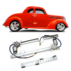 2 Door 12V Power Window Conversion Kit for 1937 Ford Coupe Club Standard Deluxe
 - Part Number: AUTA33BAC