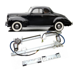 Power Window Conversion Kit for 1939 Ford Sedan Standard Deluxe Tudor Fordor
 - Part Number: AUTA33BD0