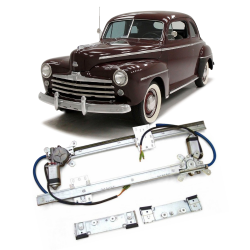 Autoloc Power Window Kit for 1948 Ford Sedan Standard Deluxe Super Tudor Fordor
 - Part Number: AUTA33C1A