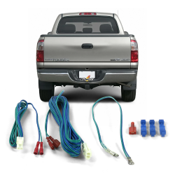 Heavy Duty Power Wire Tailgate Lock Installation Harness with Splicing Plug - Part Number: TLHARN