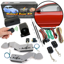 Bolt-On Shave Door Kit 94-02 Camaro/Firebird 00-06 Monte Carlo w/ Alarm Remotes - Part Number: AUTSVBBA3