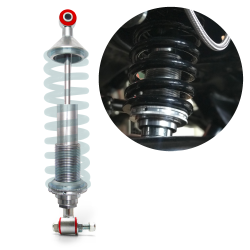 Performance Coilover Shock 223mm Length with Loop to Cantilever Pin End Nitrogen - Part Number: HEXSHX15223AF