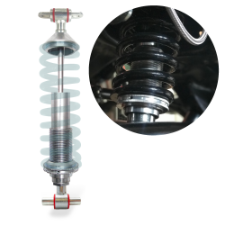 Performance Coilover Nitrogen Shock 273mm Length w/ Crossbar to Extended Loop - Part Number: HEXSHX15273CG