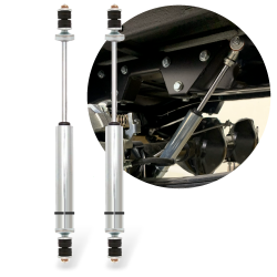 Performance Racing Nitrogen Shock 375 mm Length with Stem to Stem Adapter - Pair - Part Number: HEXSHX40375BB