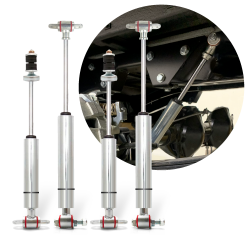 Gas Shocks (4) Racing Kit 273/375mm with Stem to Crossbar and Crossbar to Pin - Part Number: HEXSHX80BBCDCF