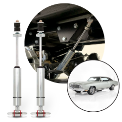 Nitrogen Gas Performance Racing Front Shocks for 1970-1988 Chevrolet Monte Carlo - Part Number: HEX9BDF19