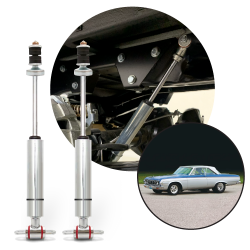 Performance Racing Front Gas Shocks for 1962-1972 Plymouth Belvedere Satellite - Part Number: HEX9BDF90