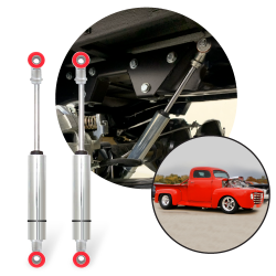 Performance Racing Front Gas Shocks for 1948-1952 Ford F 150 Series Pickup Truck - Part Number: HEX9BDFA0