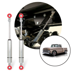 Performance Racing Gas Shocks for 1963-1966 Chevrolet C10 Pickup Truck Rear Pair - Part Number: HEX9BDFC1