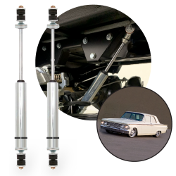 Performance Racing Nitrogen Gas Rear Shocks for 1962-1965 Ford Fairlane and 500 - Part Number: HEX9BDFD4