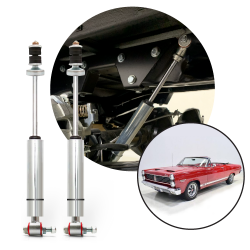 Performance Racing Nitrogen Gas Rear Shocks - 1964-1967 Mercury Cyclone Ford - Part Number: HEX9BDFE1