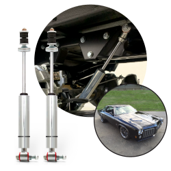Performance Racing Nitro Gas Rear Shocks 1968-1988 Oldsmobile Cutlass Supreme GM - Part Number: HEX9BE002