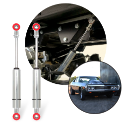 Performance Racing Nitrogen Gas Charged Rear Shocks 1973-1976 Dodge Coronet-Pair - Part Number: HEX9BE02A