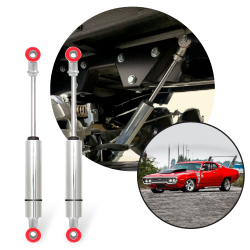 Performance Race Gas Charged Rear Shocks 1973-1974 Plymouth Belvedere Satellite - Part Number: HEX9BE02F