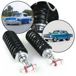 Performance Racing 500lb Front Coilover Conversion Kit For Early GM A,F,X, Tri5 - Part Number: HEXFCCGM35001