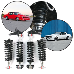 700lb Front 230lb Rear Complete Coilover Conversion Kit GM - G Body 1978 - 1988 - Part Number: HEXCCCGM50023003