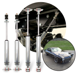 1968 - 1988 Oldsmobile Cutlass And Supreme Front & Rear Performance Shocks - Part Number: HEX9BE052