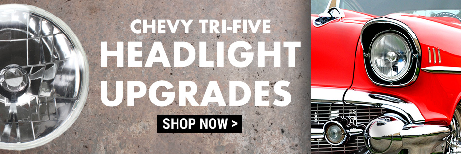 Chevy Trifive Headlight Upgrade