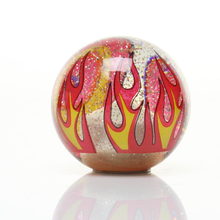 Red Flames in a Bucket American Shifter 261613 Green Flame Metal Flake Shift Knob with M16 x 1.5 Insert 