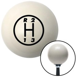 3 Speed Shift Pattern - 3RUL Shift Knobs - Part Number: 10018199