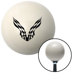 Checkered Racing WIngs Shift Knobs - Part Number: 10019437