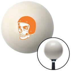 Orange Hellraiser Skull Shift Knobs - Part Number: 10027965