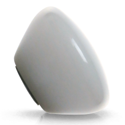 White Retro Series Custom Shift Knob Opaque - Part Number: ASCSN10001