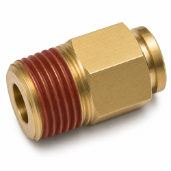 Push to NPT Male Air Fitting - Choose Size - Part Number: 10015886