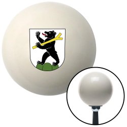 Bear From Berlin Ivory Shift Knob w/ M16x1.5 Insert Shifter Auto Manual Custom - Part Number: ASCSNX56800
