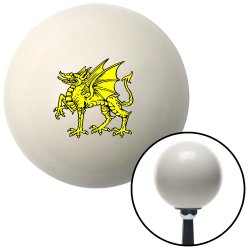 Golden Dragon Ivory Shift Knob w/ M16x1.5 Insert Shifter Auto Manual Custom - Part Number: ASCSNX56811