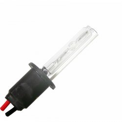 Two Ion HID 5,000 Color Temp H1 Single Stage Bulbs with Plug N Play Wire Harness - Part Number: IONBSH15
