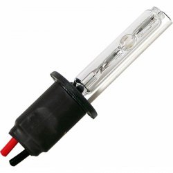 Two Ion HID 12,000 Color Temp H1 Single Stage Bulbs w/ Plug N Play Wire Harness - Part Number: IONBSH112