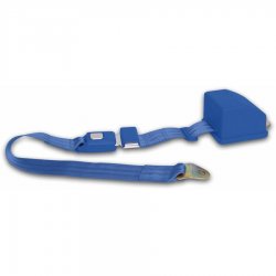 2 Point Retractable Electric Blue Lap Seat Belt (1 Belt) - Part Number: SB2PRBL